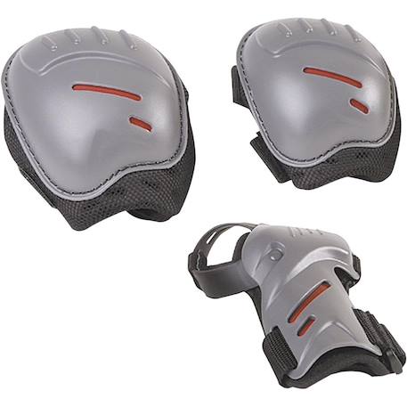 Set de protection pour inliners ou rollerskaters - taille m Gris 2 - vertbaudet enfant 