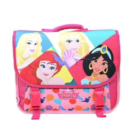 Cartable primaire disney princesses Rose 1 - vertbaudet enfant 