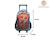Sac à dos à roulettes poivre blanc robots Orange 6 - vertbaudet enfant 