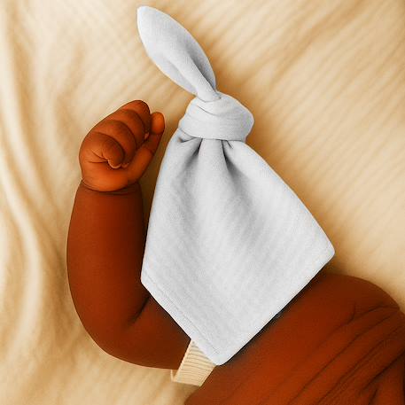 Langes en coton bio Blanc+Fraise+Honey+Rose+Vert 3 - vertbaudet enfant 