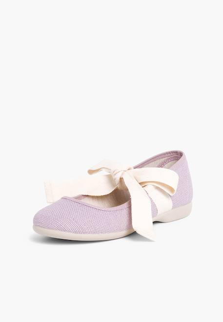 Babies  en lin avec ruban écru Blanc+Bleu azur+Écru+Gris+Lin+Mauve+Menthe 29 - vertbaudet enfant 