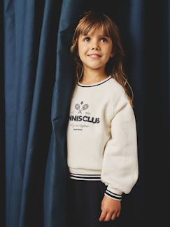 -Sweat sport motif tennis club fille