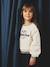 Sweat sport motif tennis club fille écru 1 - vertbaudet enfant 
