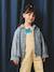 Chemise fille en jean forme loose bleu clair 1 - vertbaudet enfant 