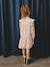 Robe imprimée à volants fille écru+marine+vanille+vert sauge 7 - vertbaudet enfant 