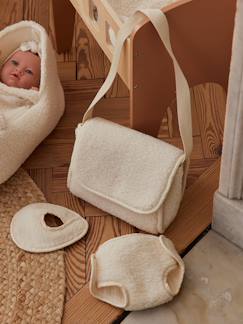 Sac à langer poupon personnalisable + couche + bavoir - vertbaudet enfant