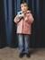 Parka fille à capuche 3 en 1 parka + veste matelassée bois de rose+marine 6 - vertbaudet enfant 