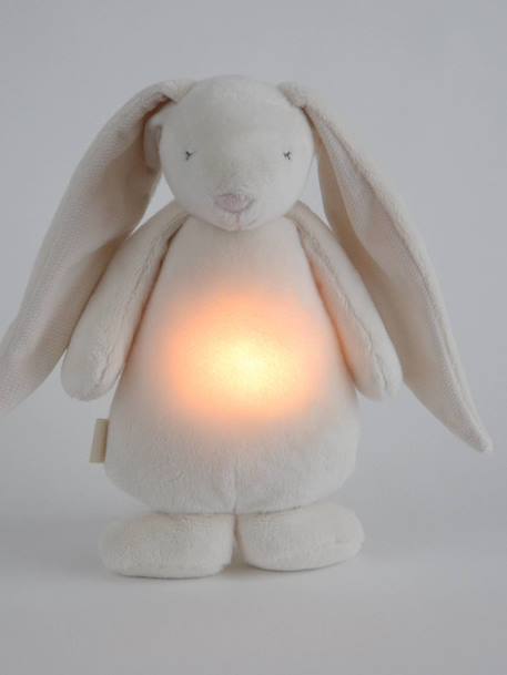 Lapin magique 2.0 avec sons & lumières écru+rose 3 - vertbaudet enfant 