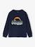 T-shirt motif en bouclettes garçon marine 1 - vertbaudet enfant 