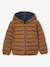 Doudoune garçon légère à capuche bleu jean+bleu moyen+marine+noir+noisette+noix de pécan+olive+rouge+vert émeraude 15 - vertbaudet enfant 