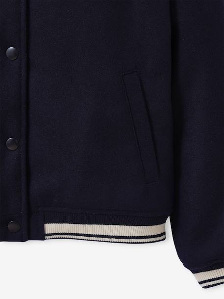 Veste fille style teddy marine 7 - vertbaudet enfant 