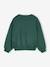 Sweat oversize sport fille vert 2 - vertbaudet enfant 