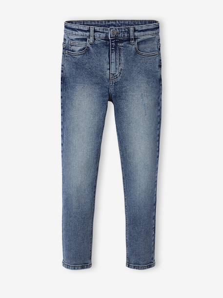 Jean slim garçon effet destroy denim black+stone 12 - vertbaudet enfant 