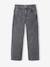 Jean droit fille bleu moyen+denim gris 11 - vertbaudet enfant 