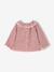 Blouse naissance en flanelle vichy avec col volanté écru 5 - vertbaudet enfant 