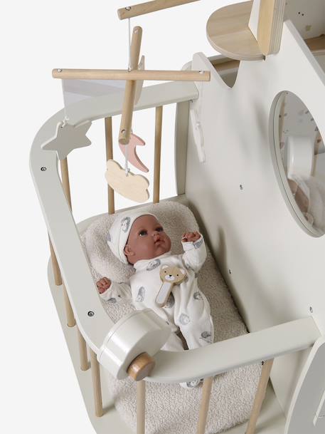 Nurserie poupon en bois FSC® blanc 12 - vertbaudet enfant 