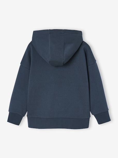 Sweat Capuche Print Skate anthracite 2 - vertbaudet enfant 