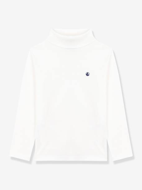 Sous-pull enfant en coton uni blanc 1 - vertbaudet enfant 