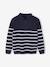 Pull garçon camionneur rayé manches longues marine 1 - vertbaudet enfant 