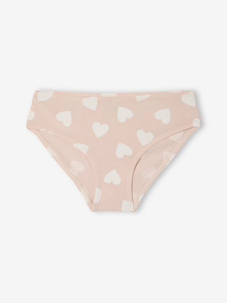 Lot de 10 culottes fantaisie fille rose 4 - vertbaudet enfant 