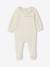Lot de 2 pyjamas naissance fille en velours personnalisable écru 6 - vertbaudet enfant 