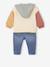 Ensemble bébé sweat-shirt à capuche + Jean multicolore 5 - vertbaudet enfant 