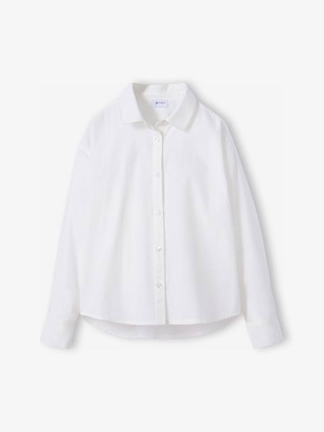 Chemise fille blanc 2 - vertbaudet enfant 