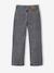 Jean droit fille bleu moyen+denim gris 12 - vertbaudet enfant 
