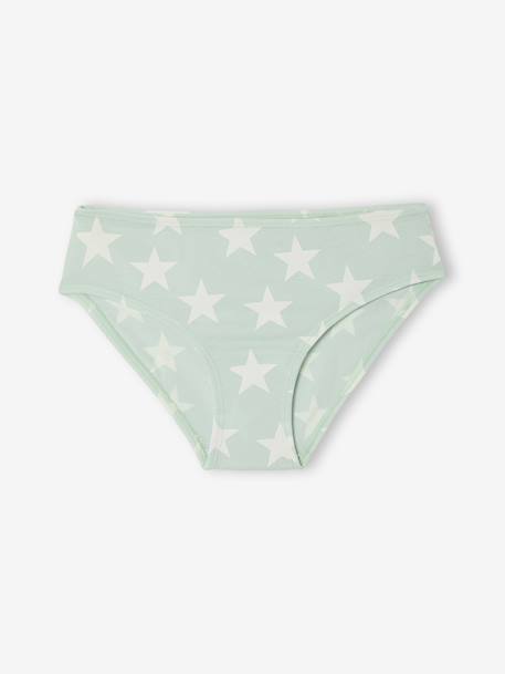 Lot de 10 culottes fantaisie fille rose 8 - vertbaudet enfant 