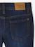 Jean garçon droit à revers denim brut+stone 7 - vertbaudet enfant 