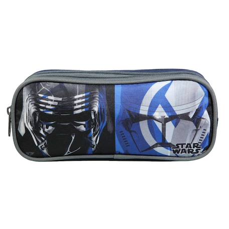Trousse scolaire rectangulaire disney star wars Bleu 1 - vertbaudet enfant 