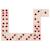 Jeu de dominos coccinelles Multicolore 1 - vertbaudet enfant 