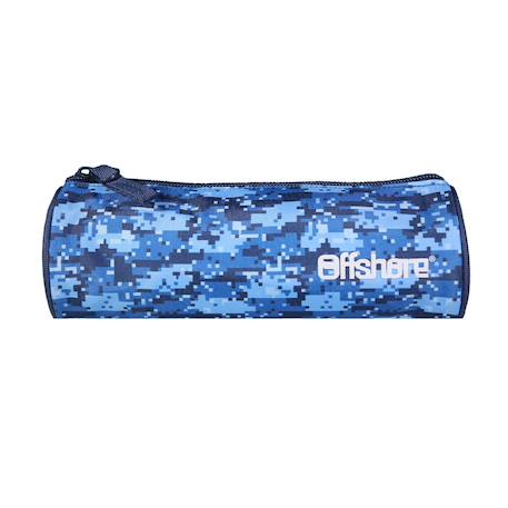 Trousse scolaire ronde offshore Bleu 1 - vertbaudet enfant 