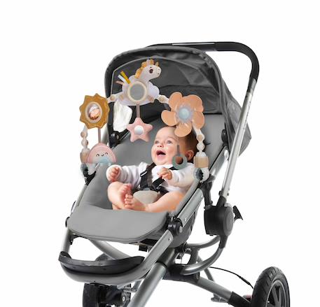 Arche d’activités pour poussette licorne Beige licorne 2 - vertbaudet enfant 