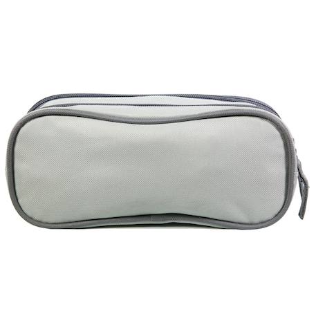 Trousse scolaire rectangulaire offshore fleurs Gris 4 - vertbaudet enfant 