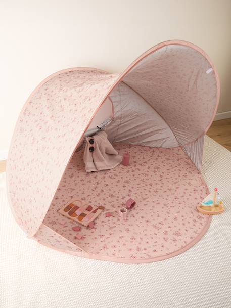 Tente anti-uv protection 40+, tente plage Dreamy flowers+Vintage flowers 2 - vertbaudet enfant 