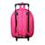 Sac à dos à roulettes maternelle rainbow high Rose 4 - vertbaudet enfant 