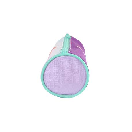 Trousse scolaire ronde la reine des neiges Violet 3 - vertbaudet enfant 