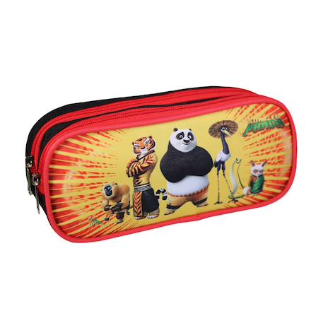 Trousse scolaire rectangulaire kung fu panda Rouge 2 - vertbaudet enfant 