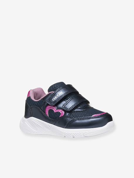 Sneakers basses bébé Sprintye Girl marine 1 - vertbaudet enfant 
