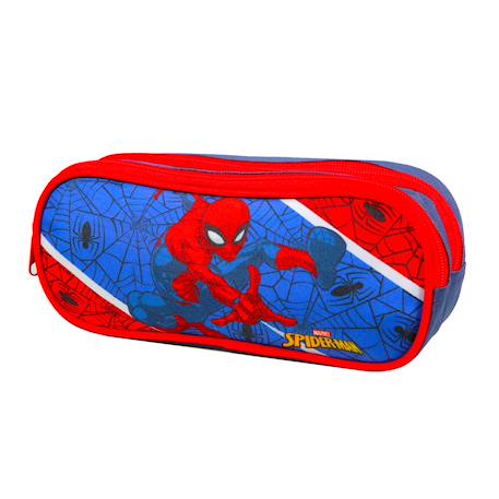 Trousse scolaire rectangulaire spiderman Bleu 2 - vertbaudet enfant 