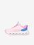 Baskets Power Jams Pastel Speed SKETCHERS noir+rose 8 - vertbaudet enfant 