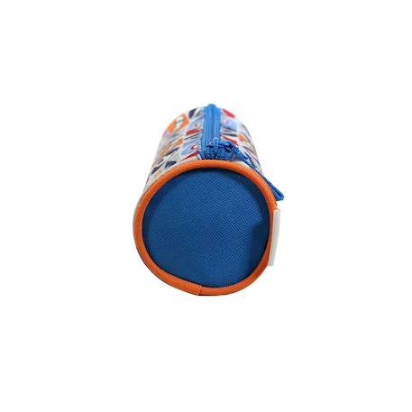 Trousse scolaire ronde phileas skate Bleu 3 - vertbaudet enfant 