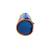 Trousse scolaire ronde phileas skate Bleu 3 - vertbaudet enfant 