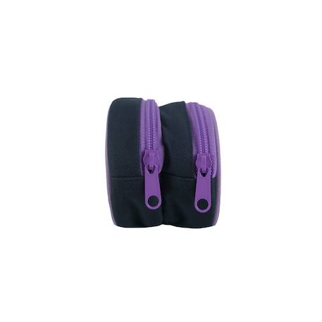Trousse scolaire rectangulaire cybel Violet 2 - vertbaudet enfant 