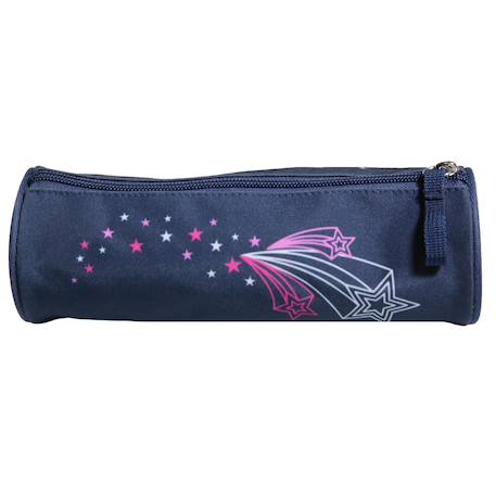 Trousse scolaire ronde phileas  etoiles Bleu 4 - vertbaudet enfant 