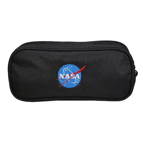 Trousse scolaire rectangulaire nasa astronaute Noir 4 - vertbaudet enfant 