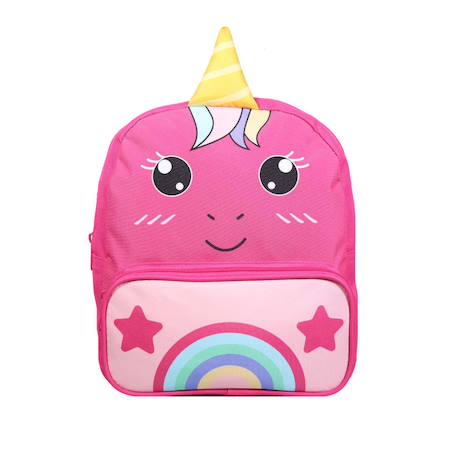 Sac à dos gouter maternelle kids  licorne Rose 1 - vertbaudet enfant 