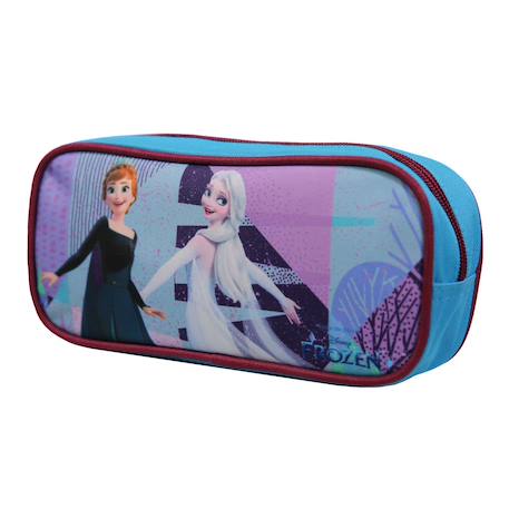 Trousse scolaire rectangulaire disney la reine des neiges / frozen Multicolore 2 - vertbaudet enfant 