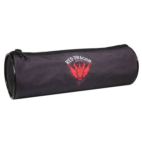 Trousse scolaire ronde donjons & dragons Noir 2 - vertbaudet enfant 